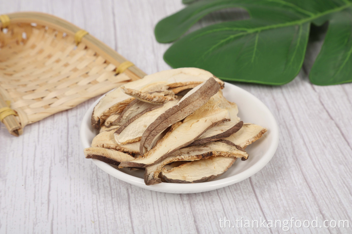 ชิ้นเห็ดที่ขาดน้ำ Health Dehydrated Mushroom Slice